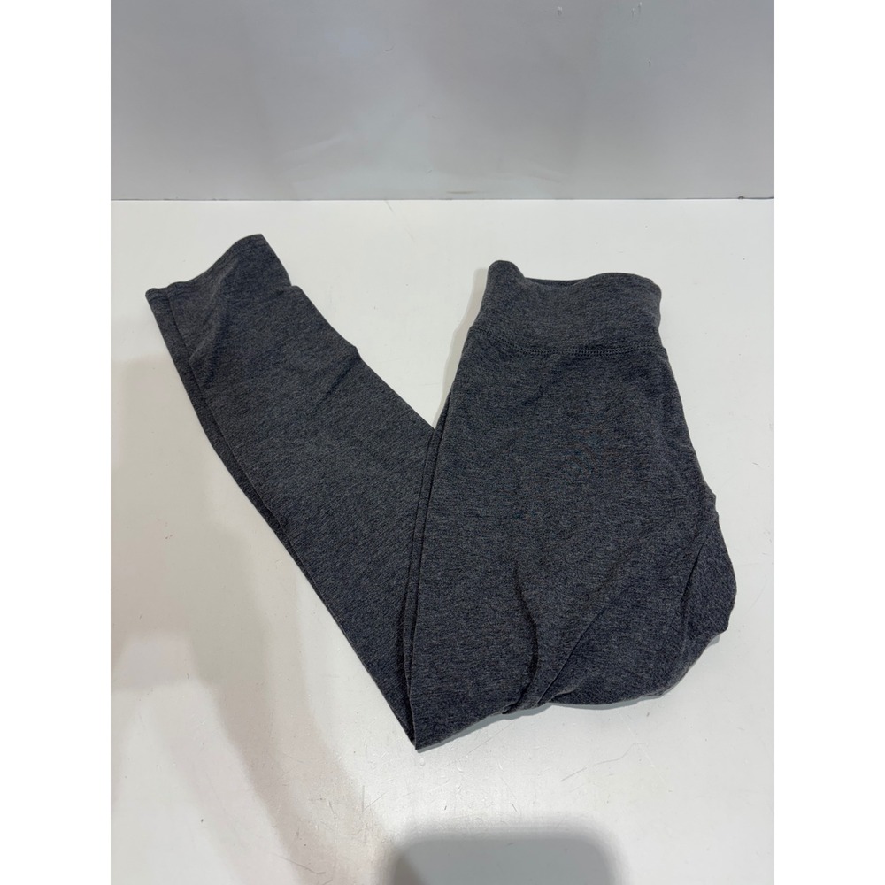 Aerie Chill Play Move Leggings Womens Size S Gray High Waisted Cotton Blend